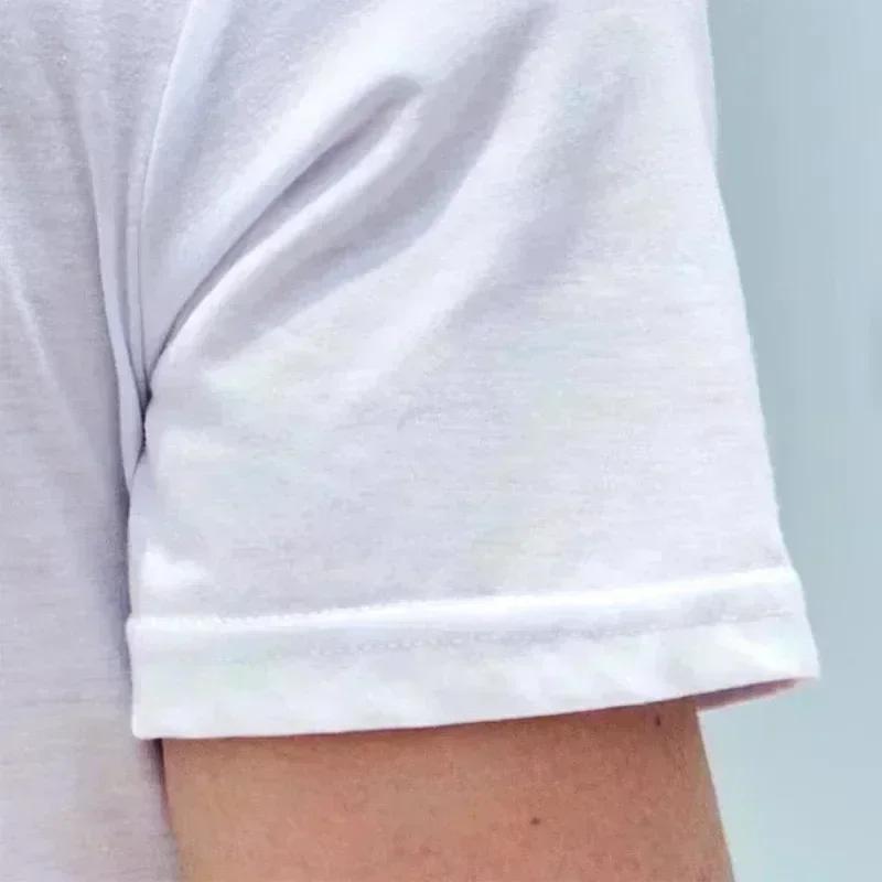 T-shirt d'été de luxe à col rond pour homme, doux et ample, de haute qualité, imprimé exquis, chemis