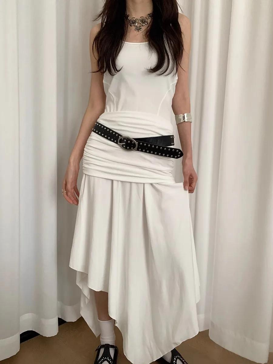 Ceinture à rivets bohème pour femmes, nouveau Design haut de gamme, Niche avec robe, tendance Y2K, 2
