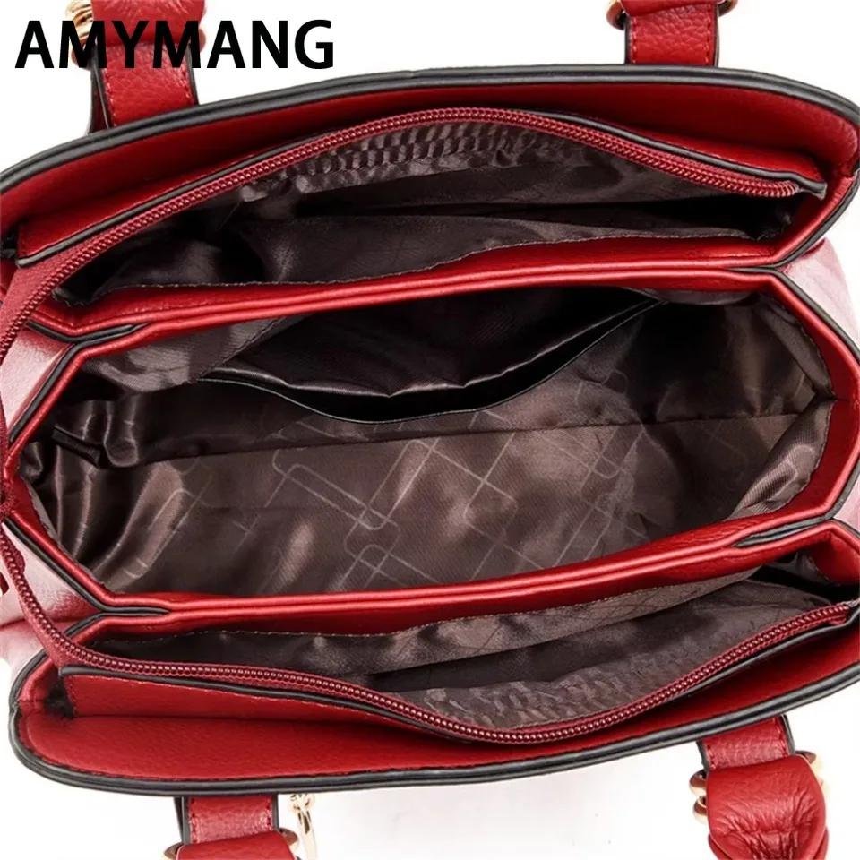 Sacs à main en cuir PU pour femmes, sacs à main de loisirs de haute qualité, sacs de créateurs de lu