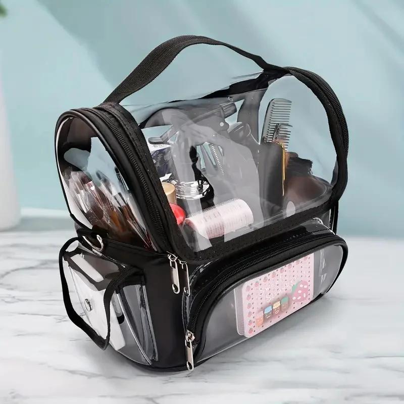 Porte-brosse de maquillage, sac à dos, étui de voyage pour maquilleur, sac de rangement cosmétique t