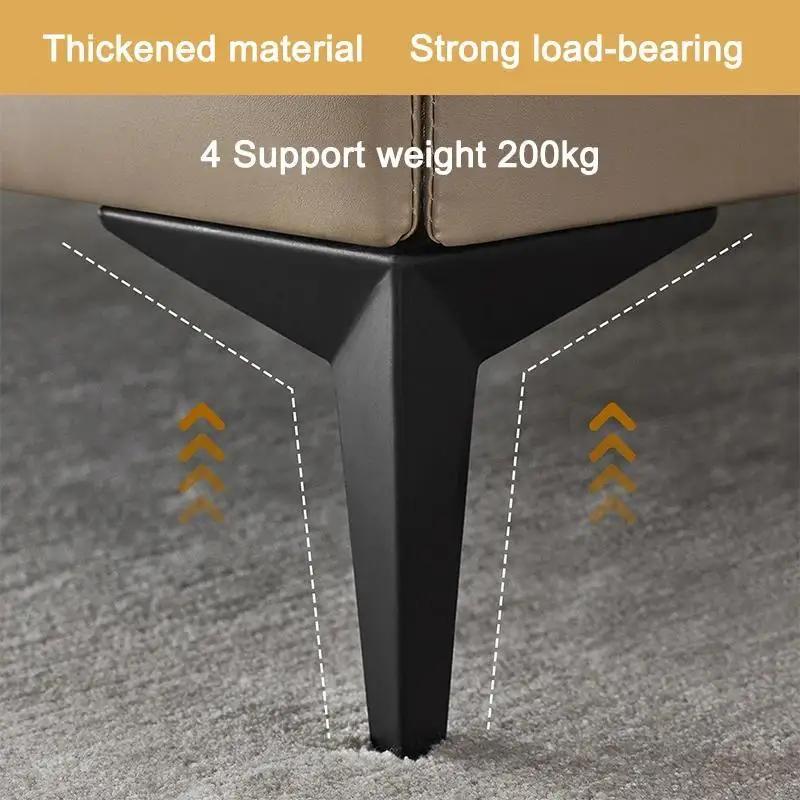 4 pièces épaissi losange meubles jambes trépied lumière matériel de luxe pieds de Table meubles jamb