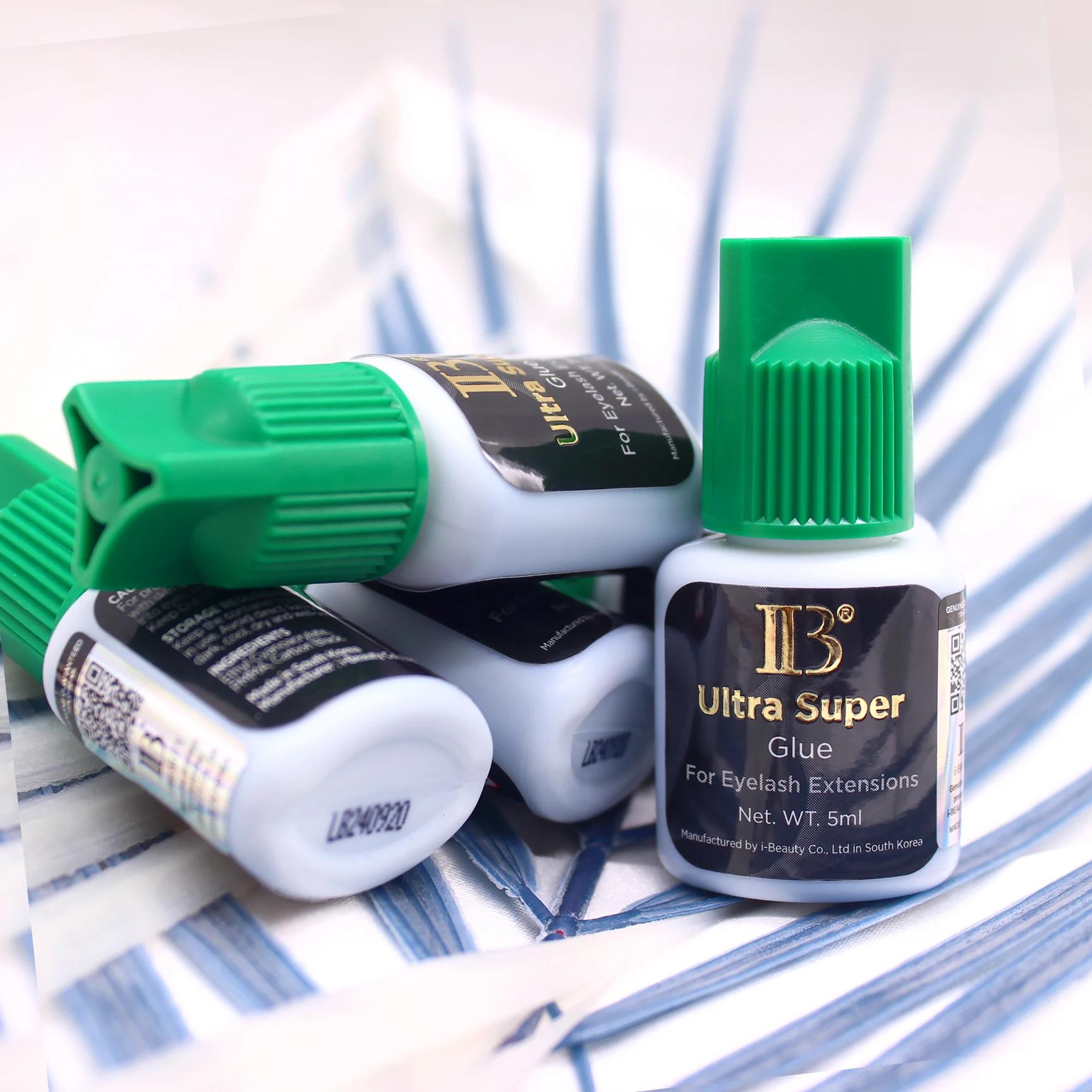 IB 5ml corée Original IBeauty Ultra Super Extensions de cils colle 5ml IB capuchon vert faux cils co
