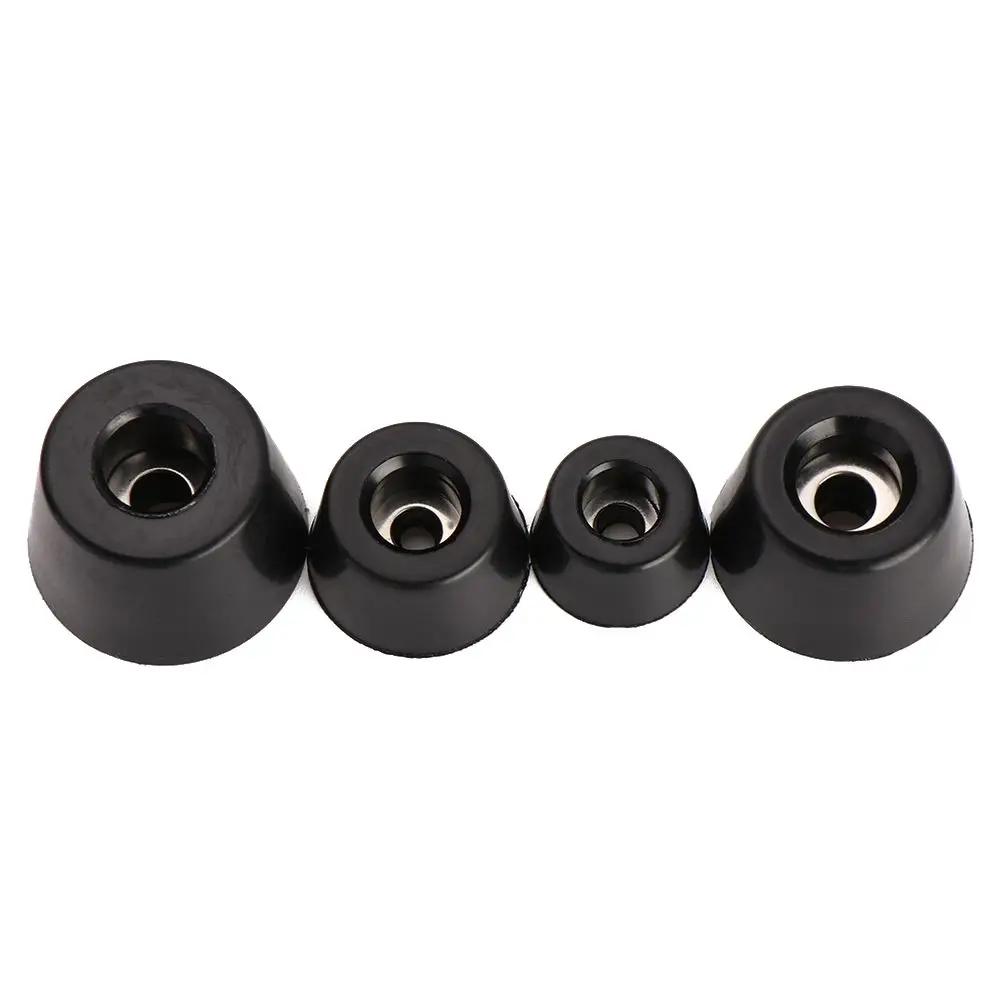 Pieds de meubles antidérapants, 10 pièces, haut-parleur noir, boîte de Table de lit, coussinet de ch
