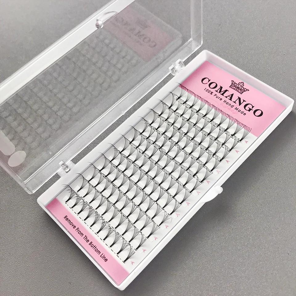 CoMango – ventilateurs préfabriqués à tige courte, plateau de Volume russe, fournitures d'extensions