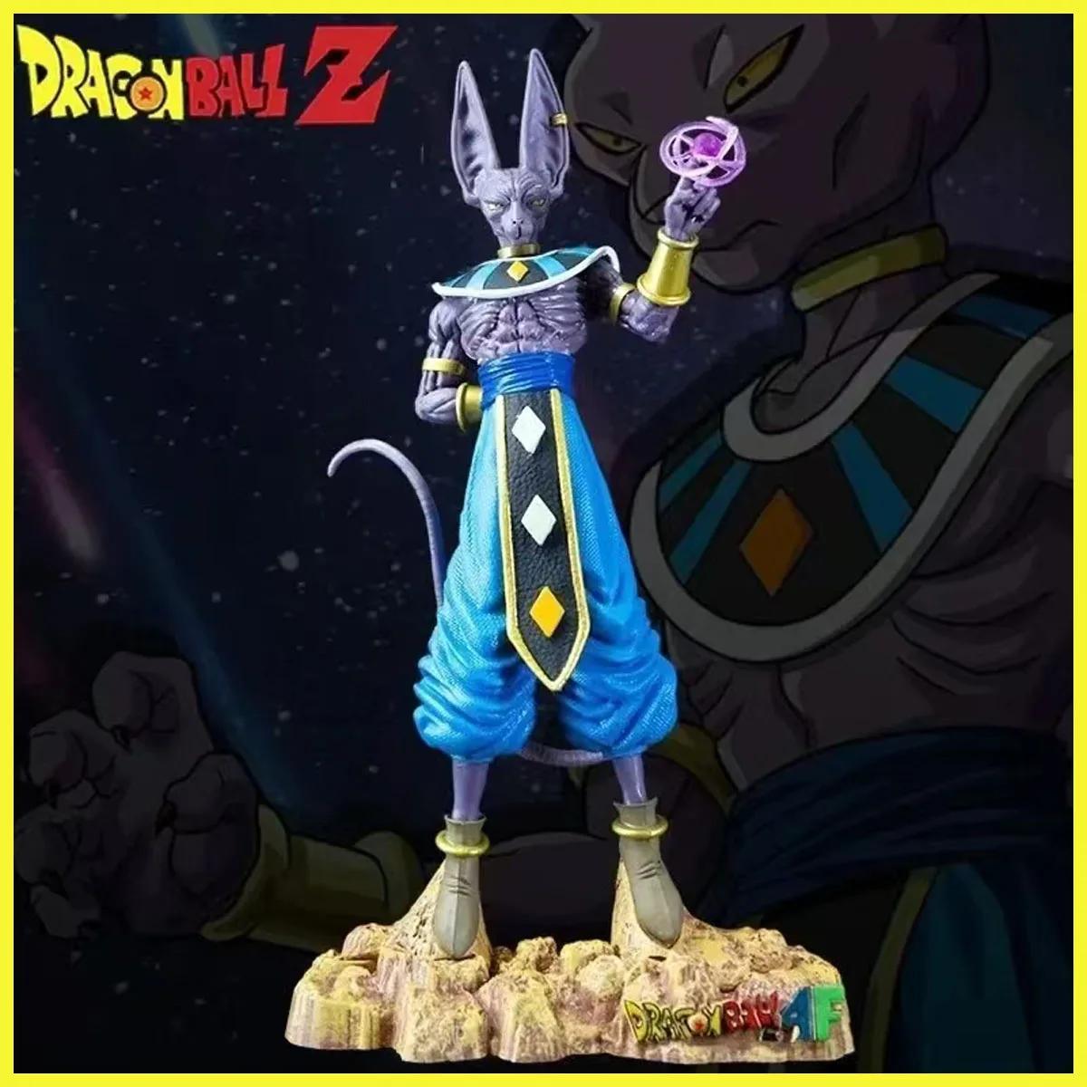 Figurine Dragon Ball Z Beerus de 30cm, Super Dieu de la destruction, modèle de collection, jouet pou