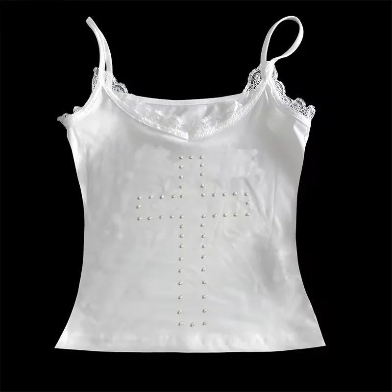 Femme vêtements Vintage femmes 2000s Y2k hauts Corset Emo été esthétique femmes Blouses Harajuku ave