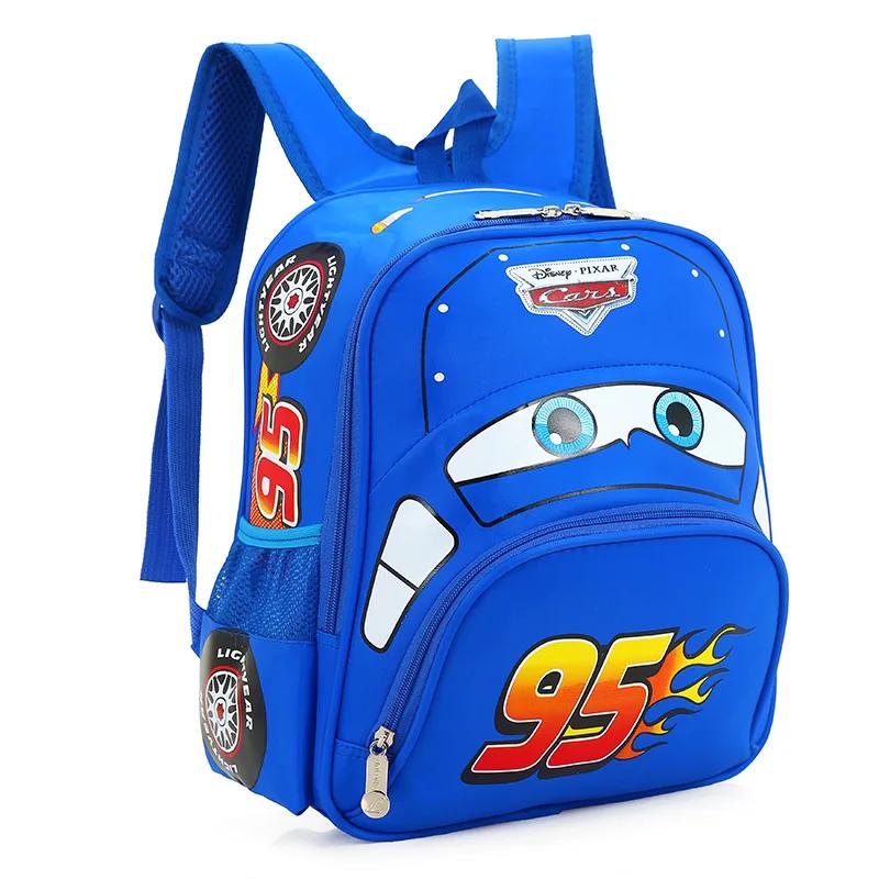 Sac à dos sécurité enfants Disney voiture - Pour garçons maternelle 3-6 ans - Cartable primaire ludique