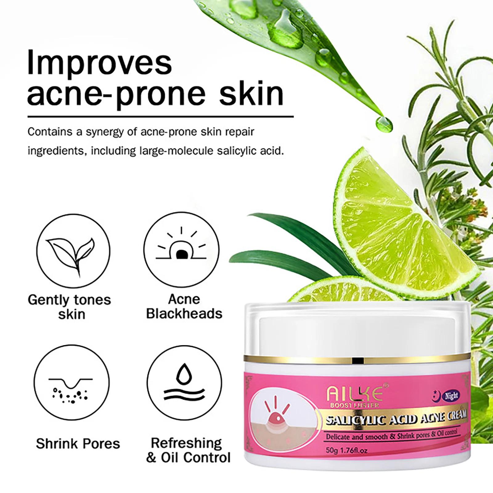 AILKE Ensemble éclaircissant naturel pour la peau, nettoyer l'obscurité, l'acné, les taches, hydrate