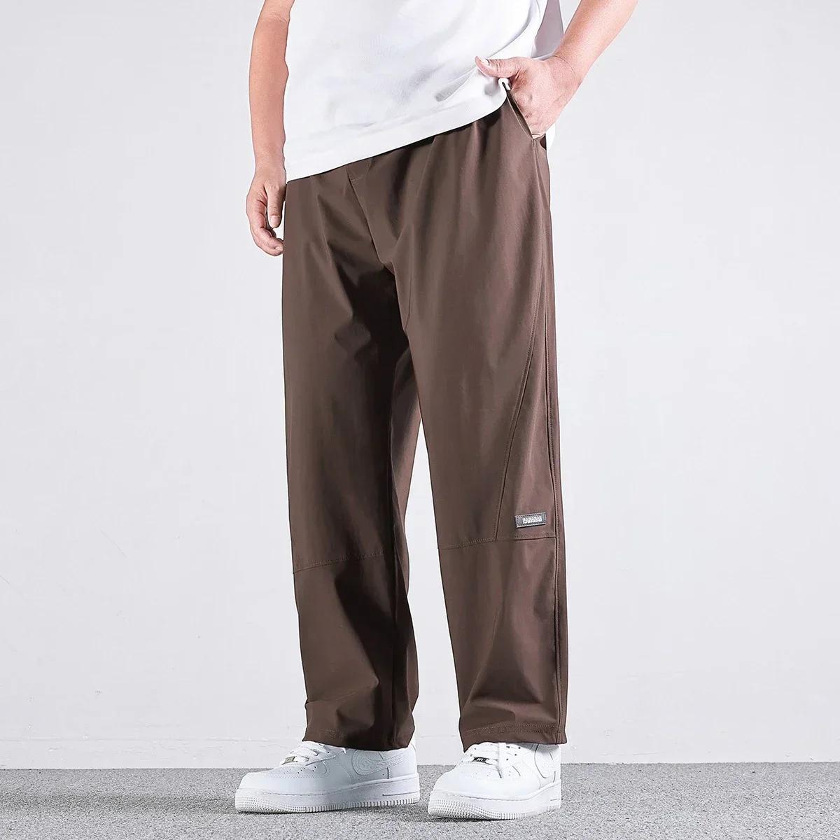 Pantalon Long Cool pour hommes, grande taille 8XL 9XL 10XL 50-175kg, coupe droite, grande taille, pa