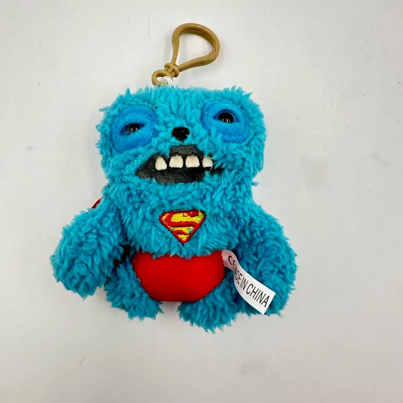 Jouets en peluche Porte-clés Kawaii Monstres Lapins Mignons Peluches en peluche Pendentifs Cadeaux E