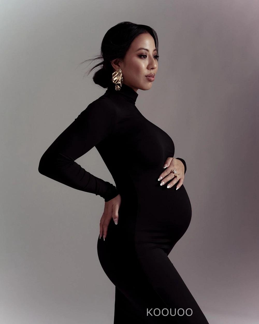 Robes de maternité pour séance photo grossesse femmes moulante Maxi robes longues vêtements pour pho