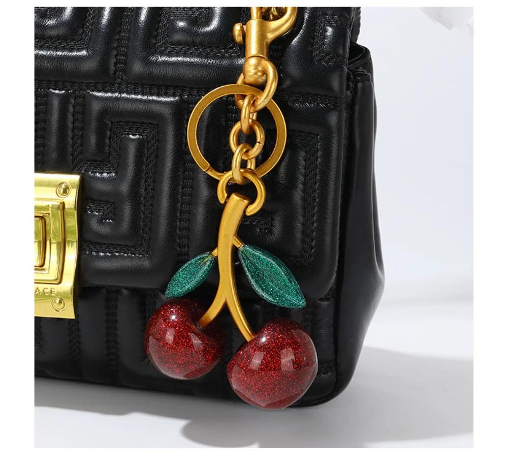 ChimRed-Porte-clés pendentif sans pendentif pour femme, décorations de sac mignonnes, bijoux multifo