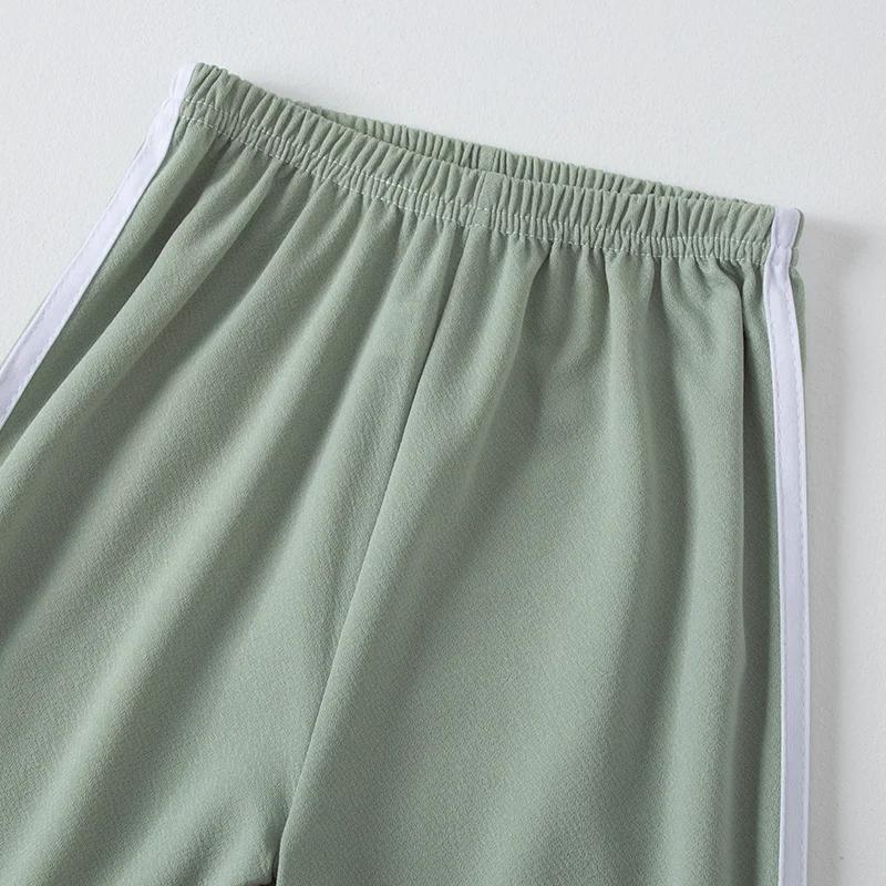 MiniInTheBox-Pantalon d'Été Fin à Jambes Larges pour Garçon et Fille, Vêtement Confortable de Loisir