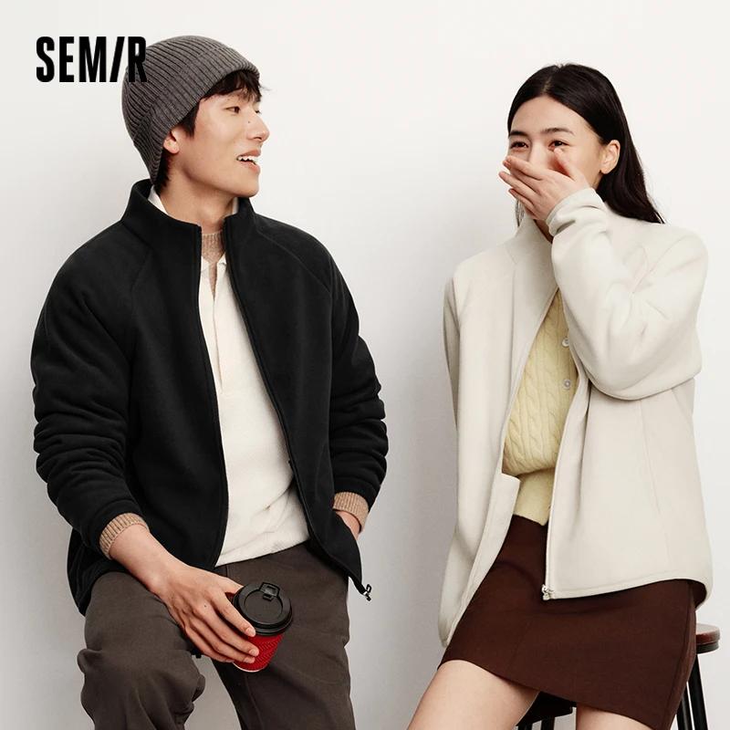 Semir veste polaire unisexe 2025 automne hiver nouveau col montant polaire doublure chaude vêtements