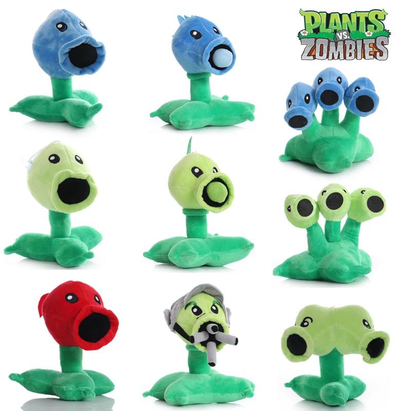 20cm dessin animé jeu plantes VS Zombies jouets en peluche pendentifs paysan neige pois répéteur Thr
