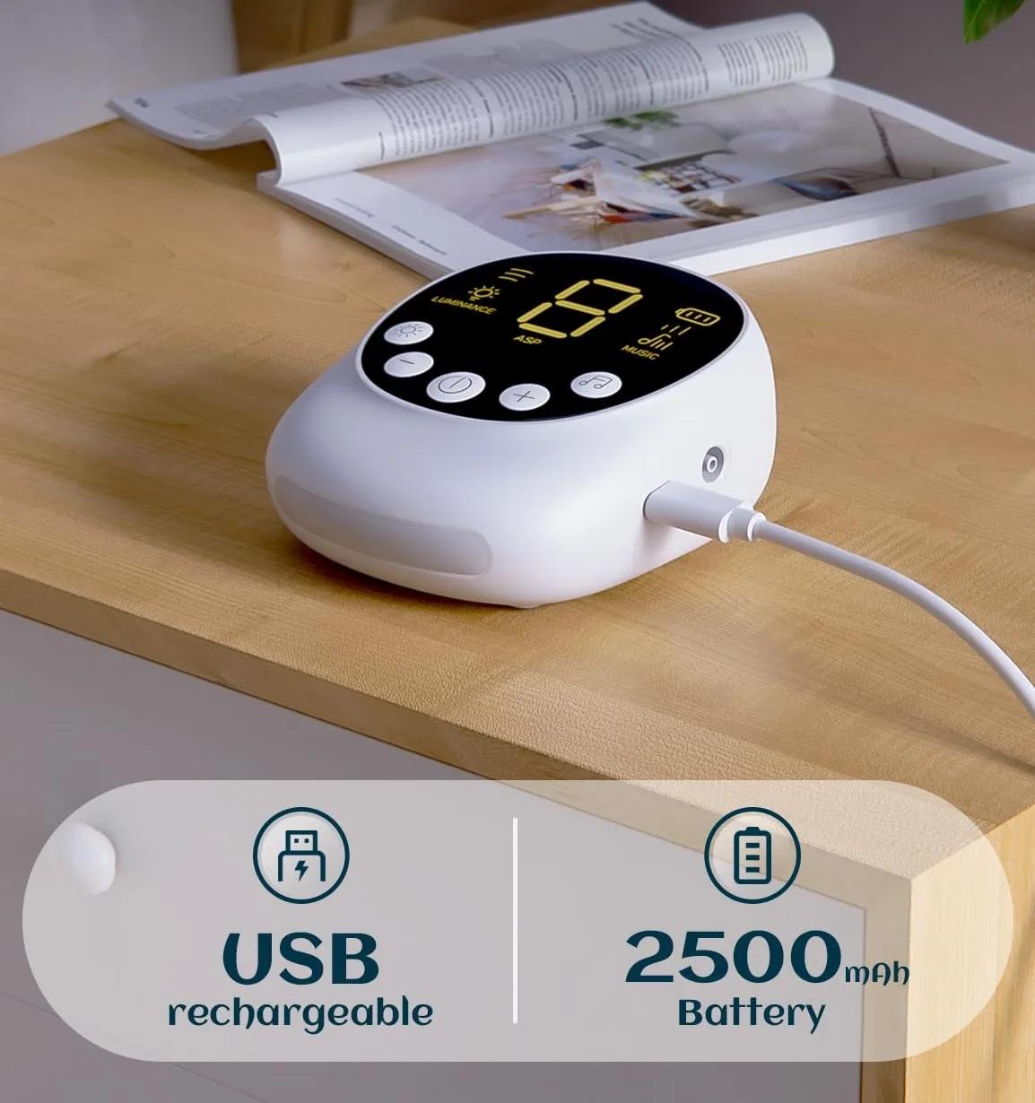 Aspirateur nasal électrique pour bébé, ventouse antarctique de qualité hospitalière avec 9 aspiratio