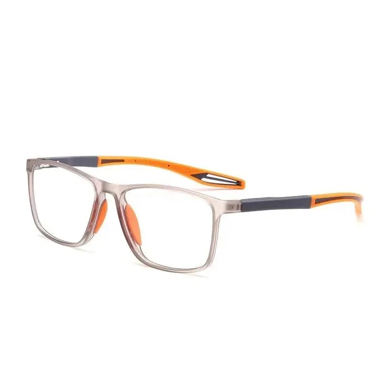 Lunettes de lecture tendance TR90 pour hommes, monture à ressort, lunettes de presbytie sportives, a