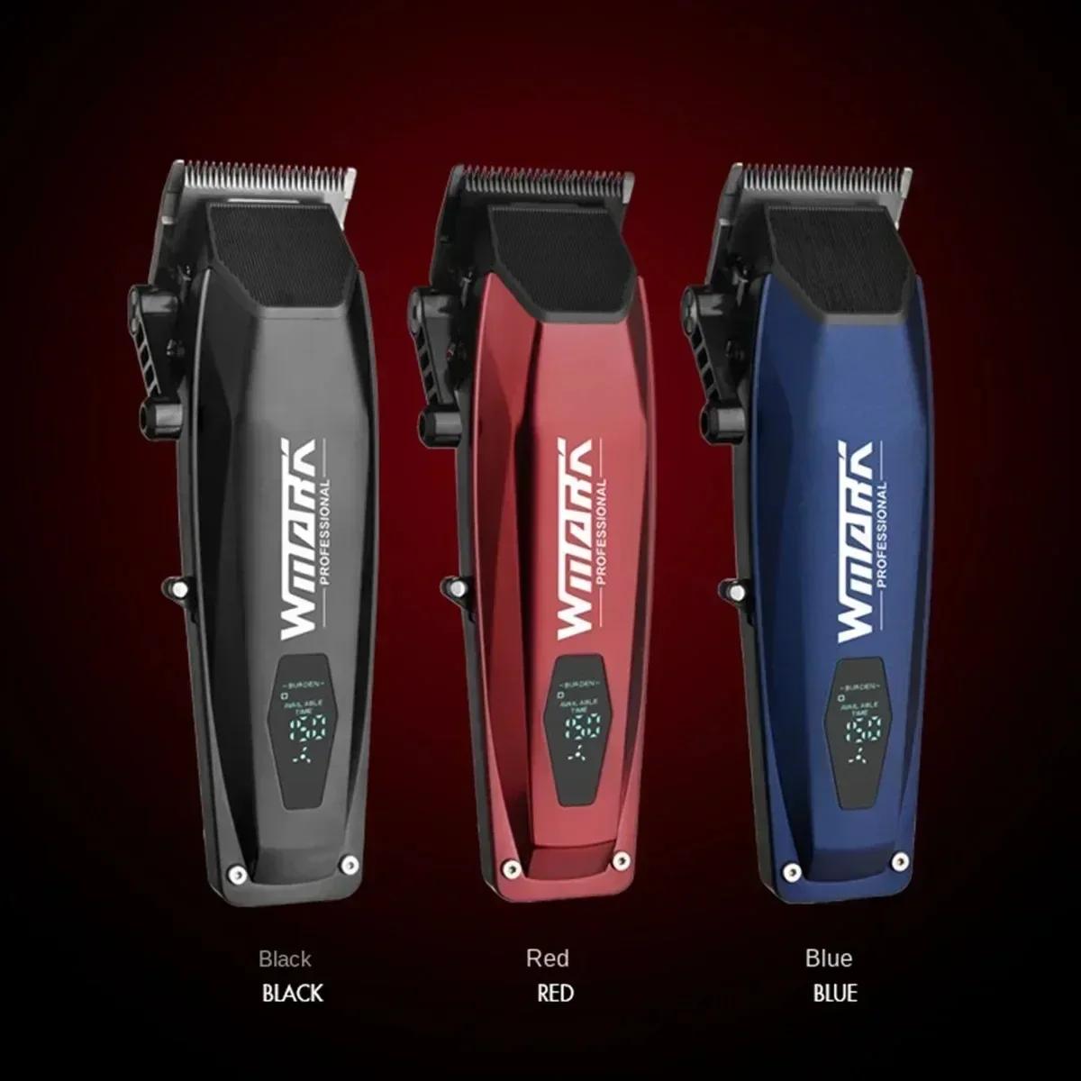 WMARK NG-125 tondeuse à cheveux professionnelle 7500 tr/min tondeuse à cheveux électrique, styliste 