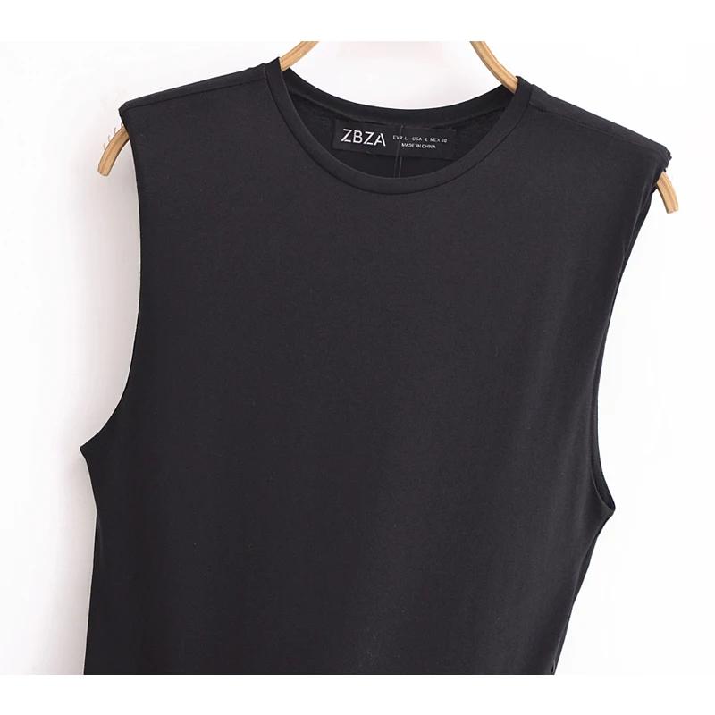 MUJER 2025 femme robes ceinture plissée robe mi-longue femmes sans manches robe d'été femme tricoté 