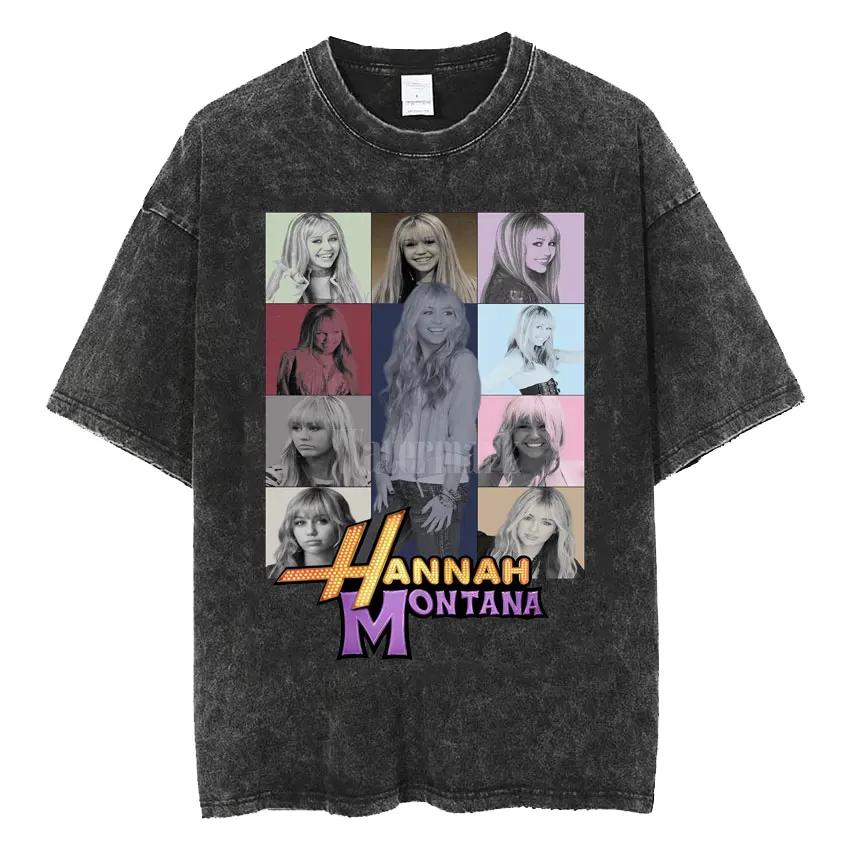 Vêtements pour hommes t-shirt lavé graphique T-Shirts hommes t-shirt pour hommes Ropa Hombre Miley C
