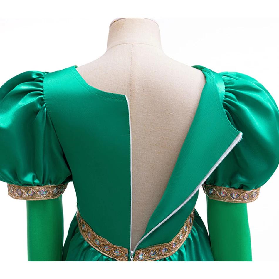 Robe de Cosplay princesse Fiona pour filles, costume de film cancers Shrek The Monsters, vêtements d