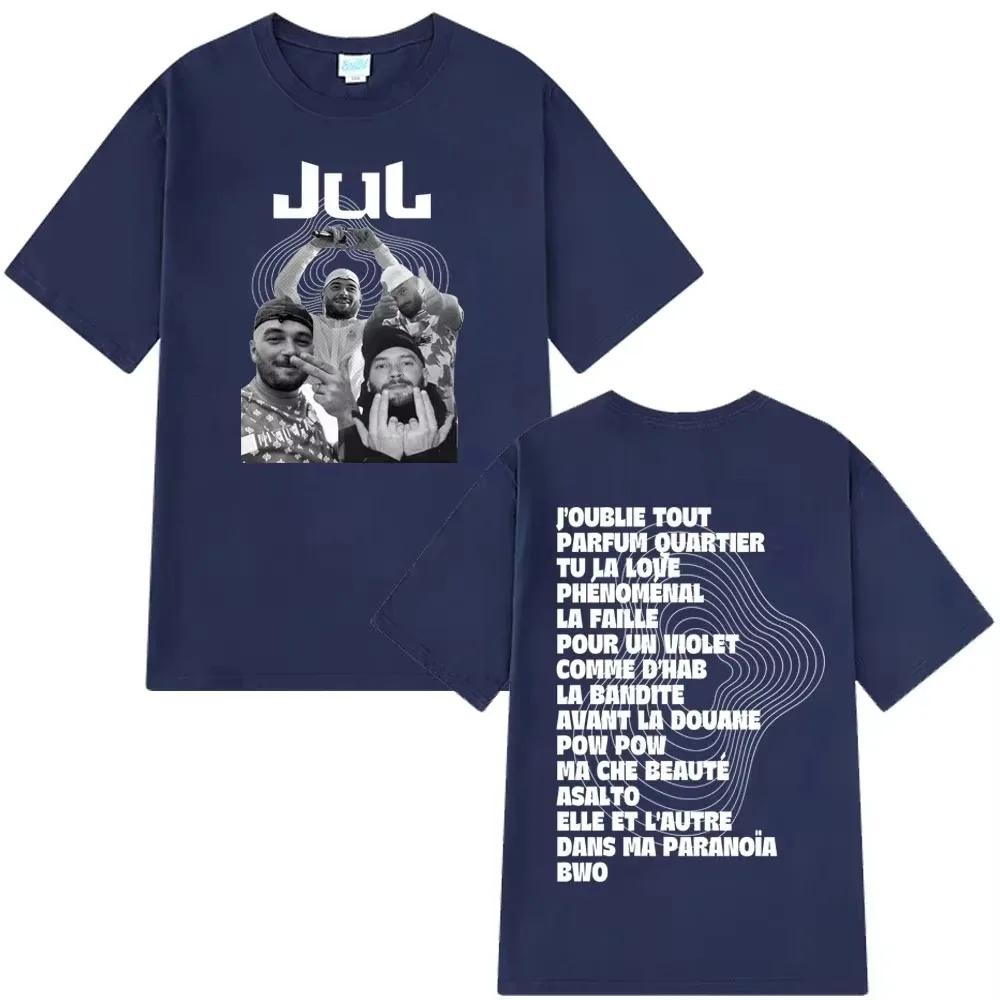 T-shirt unisexe en coton 100% style hip-hop graphique tendance pour l'été, coupe ample décontractée,