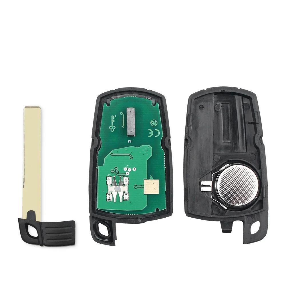 Clé de voiture à distance KEYYOU 315 MHz 433 MHz 868 MHz avec puce pour BMW CAS3 Série 1/3/5/7 X5 X6