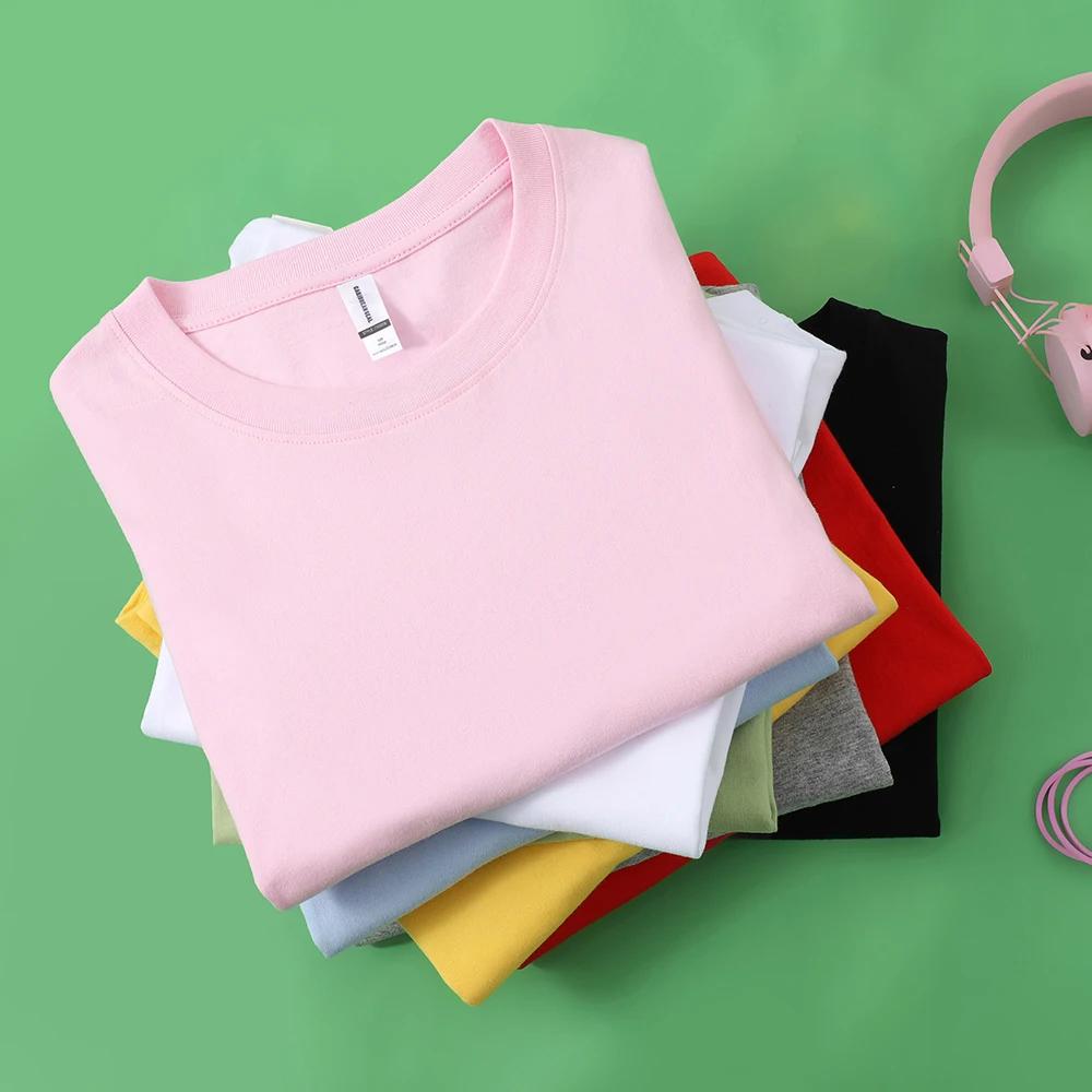 100% coton solide t-shirts hommes femme à manches courtes marque de mode tendance décontracté doux v
