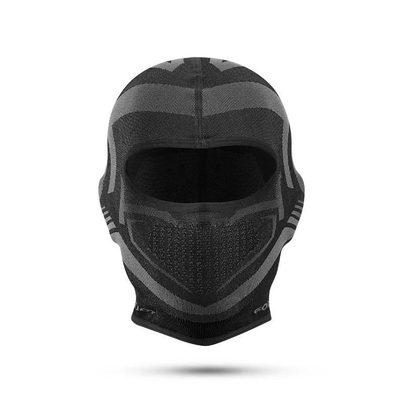 Cagoule d'été respirante pour Moto, masque complet, masque de cyclisme, capuche de casque, masque fa
