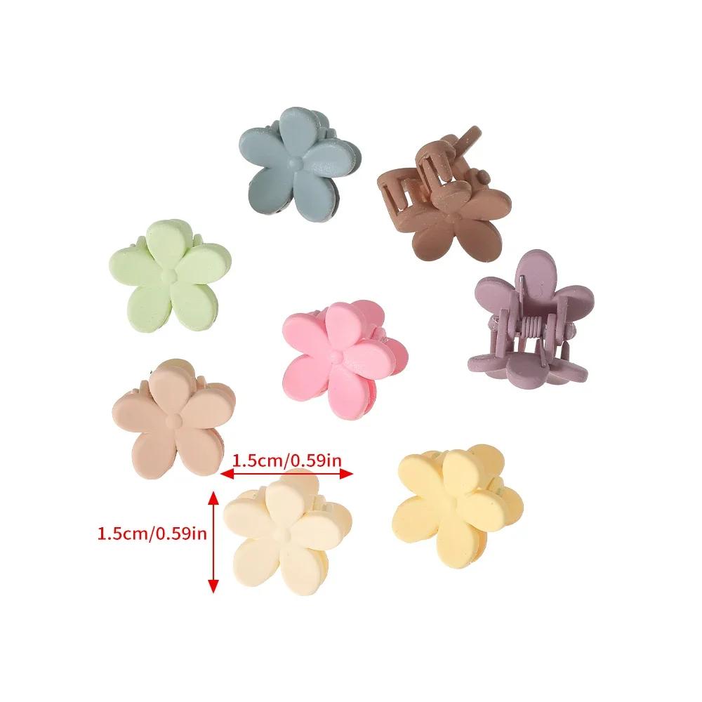 50 pièces/ensemble griffes de cheveux mignonnes petite taille Mini épingle à cheveux pinces à cheveu