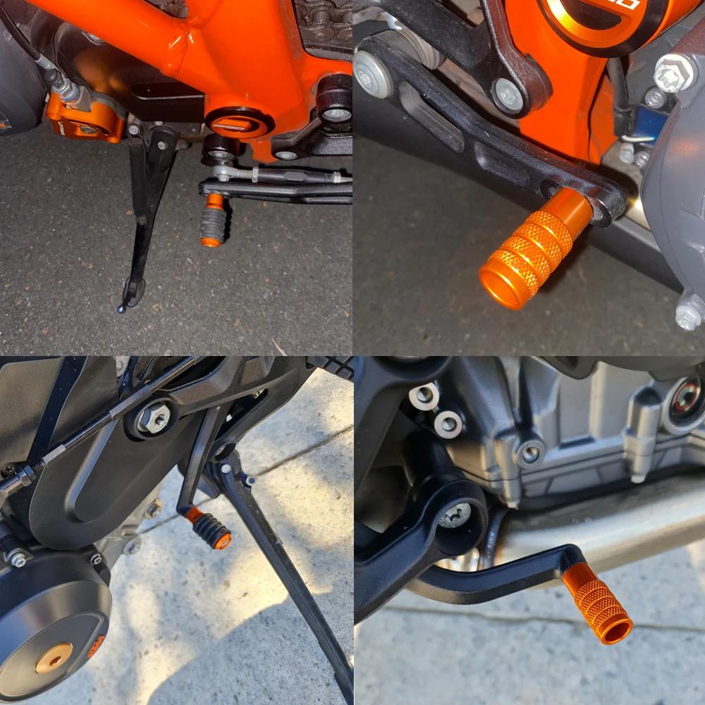 Pour 790 DUKE/L 890 DUKE/R 2018-2024 levier de changement de vitesse de moto orteil cheville arrière