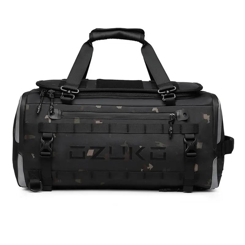 Ozuko valise organisateur hommes sport Fitness séparation sèche et humide sac de voyage court voyage
