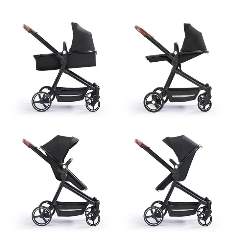 Cette poussette multifonctionnelle combine les fonctions pour bébé et pour animal de compagnie ; ell