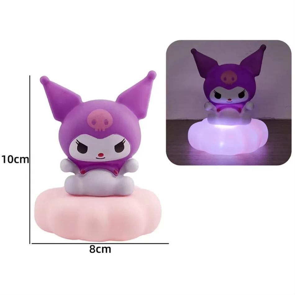 Nouveau Style japonais Sanrios veilleuse émail nuage dessin animé Kuromi cannelle Pochacco petite la