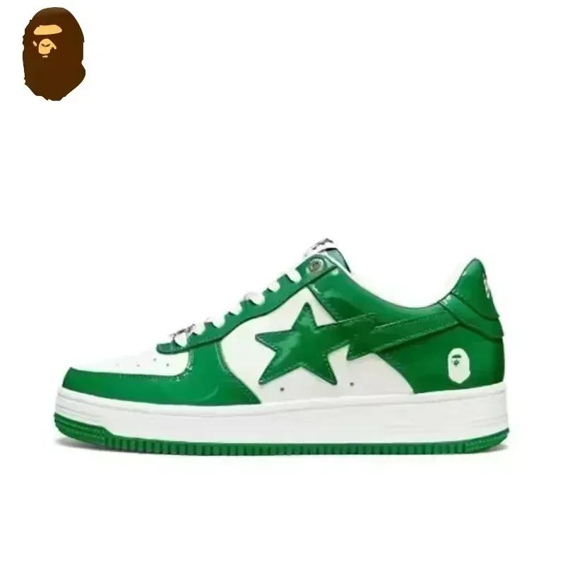 2026 A BATHING APE Original Bape Chaussures de skate pour hommes et femmes Mode BAPESTA Chaussures d