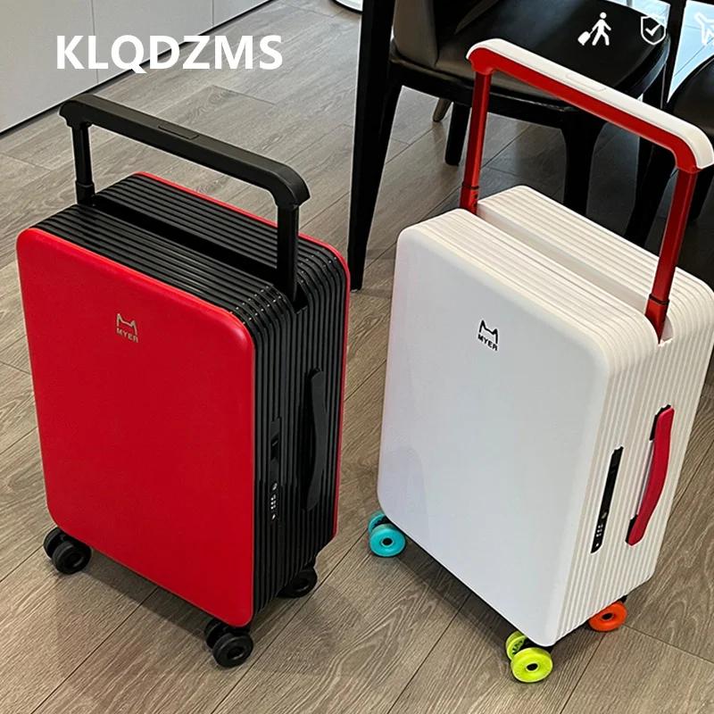 KLQDZMS 20 "24 pouces valise PC boîte d'embarquement de grande capacité boîtier de chariot pour femm