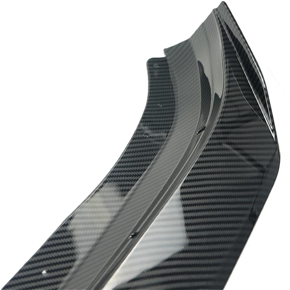 Spoiler de pare-chocs avant pour Camaro SS 2016-2024/Camaro LS LT RS 2019-2024 aspect fibre de carbo