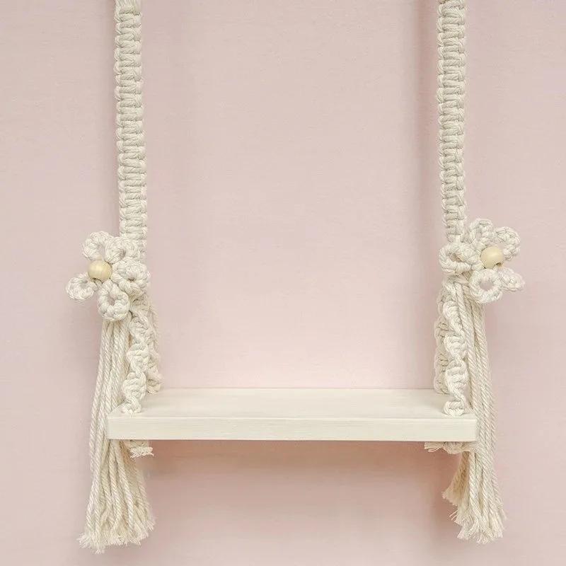 Accessoires de photographie pour bébé, chaise pivotante pour nouveau-né, meubles en bois pour nourri