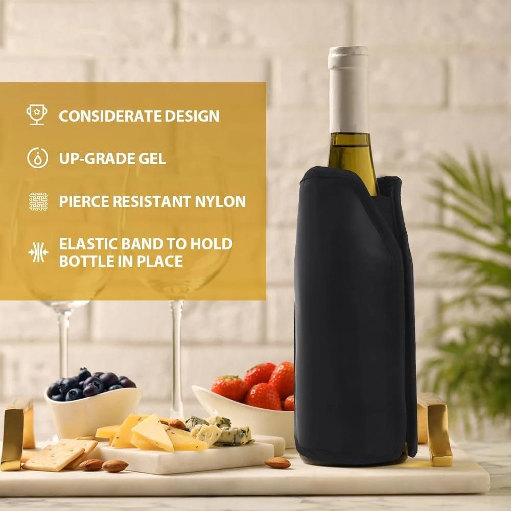 Refroidisseur de vin en nylon, sac de glace, MSI, boisson de pique-nique, manchon de refroidisseur d