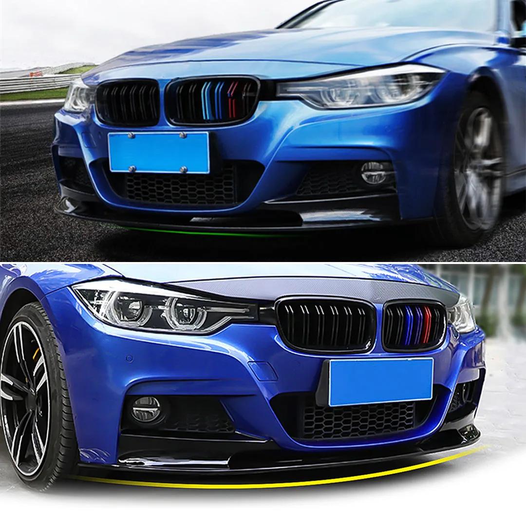 Becquet avant de Style M, séparateur de menton, barrage d'air pour BMW série 3 F30 F31 328i 330i 335