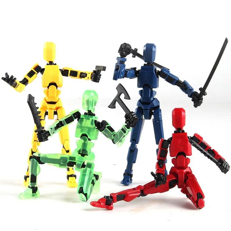 Nouveau Titan 13 figurines T13 Figure 3D imprimé multi-articulé mobile chanceux 13 figurine Nova Fig