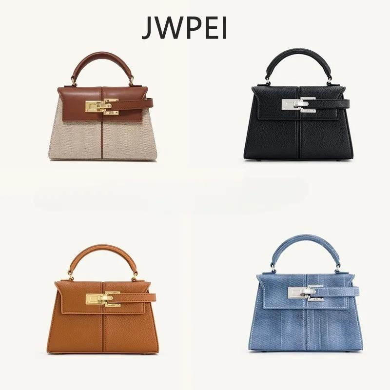 Sac à main multifonctionnel de luxe pour femme en cuir véritable JW PEI 2026, haute qualité et polyv