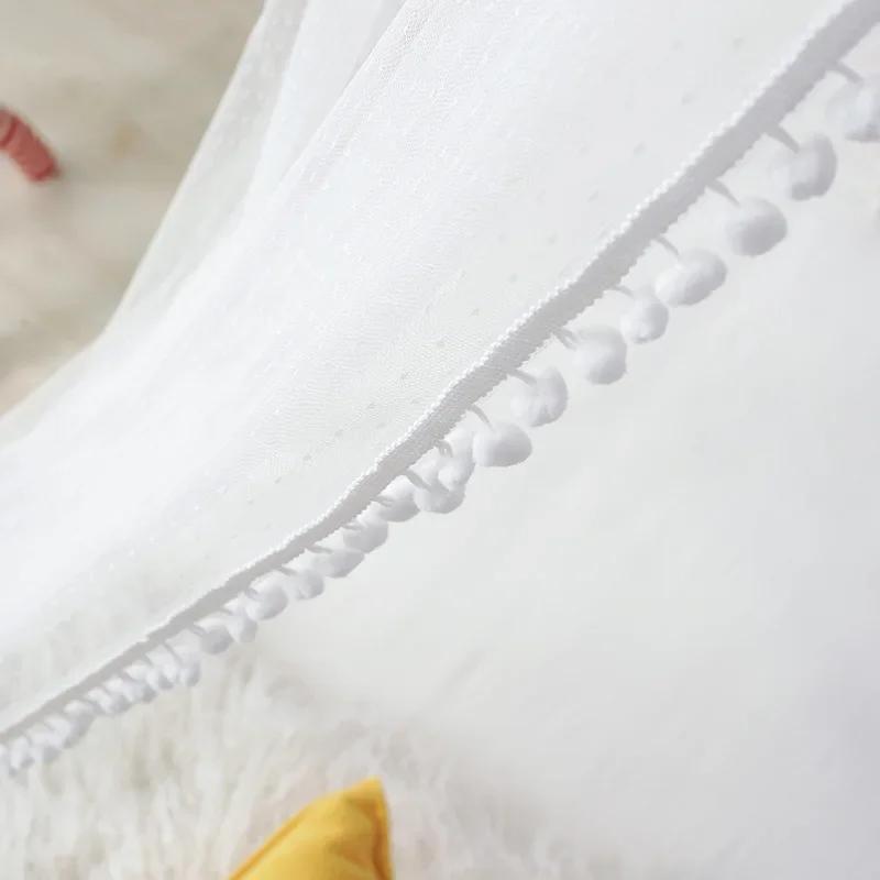 Rideau de lit pour enfants, lit de bébé, rideau d'amendements, autour du breton, moustiquaire, filet
