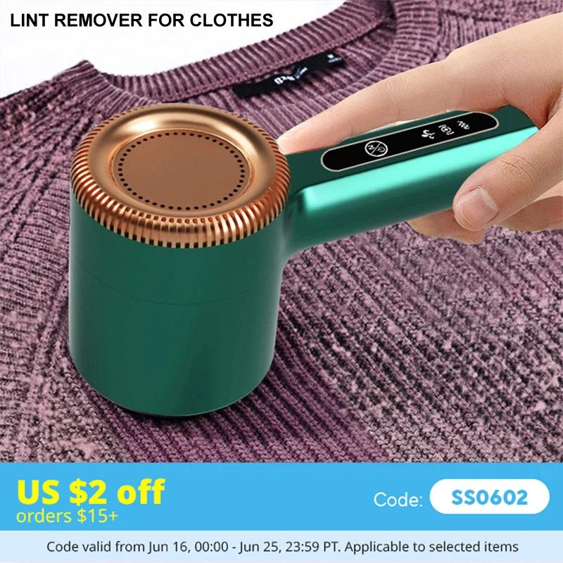 Éliminateur de peluches électrique aste par USB pour vêtements, tondeuse à boules de poils, rasoir F