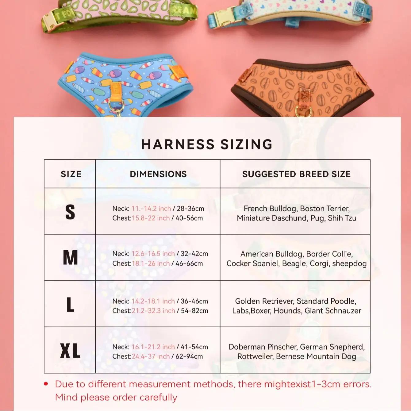 Harnais pour animaux de compagnie, cadeau de saint-valentin et du nouvel an, Design de luxe, réglabl