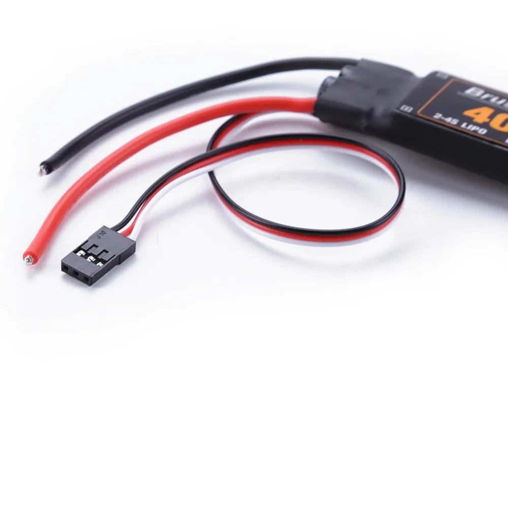 Contrôleur de vitesse ESC sans balais 40A 2-4S avec 5V 3A UBEC pour RC FPV quadrirotor RC avions hél