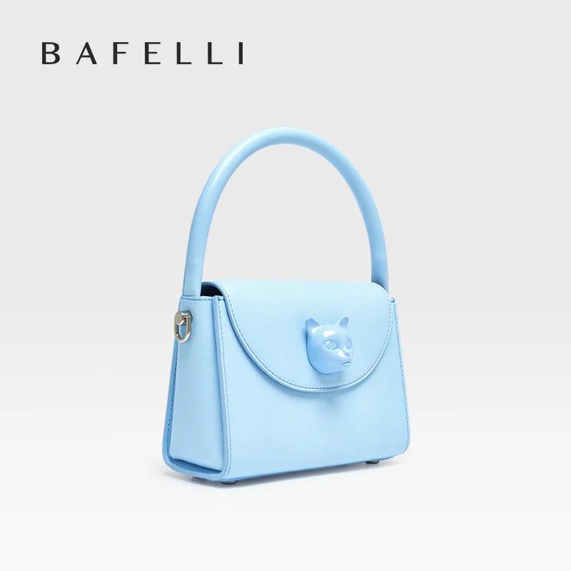 ORIGINAL BAFELLI sac femmes 2025 nouveaux petits sacs à main en cuir marque de mode de luxe bandouli