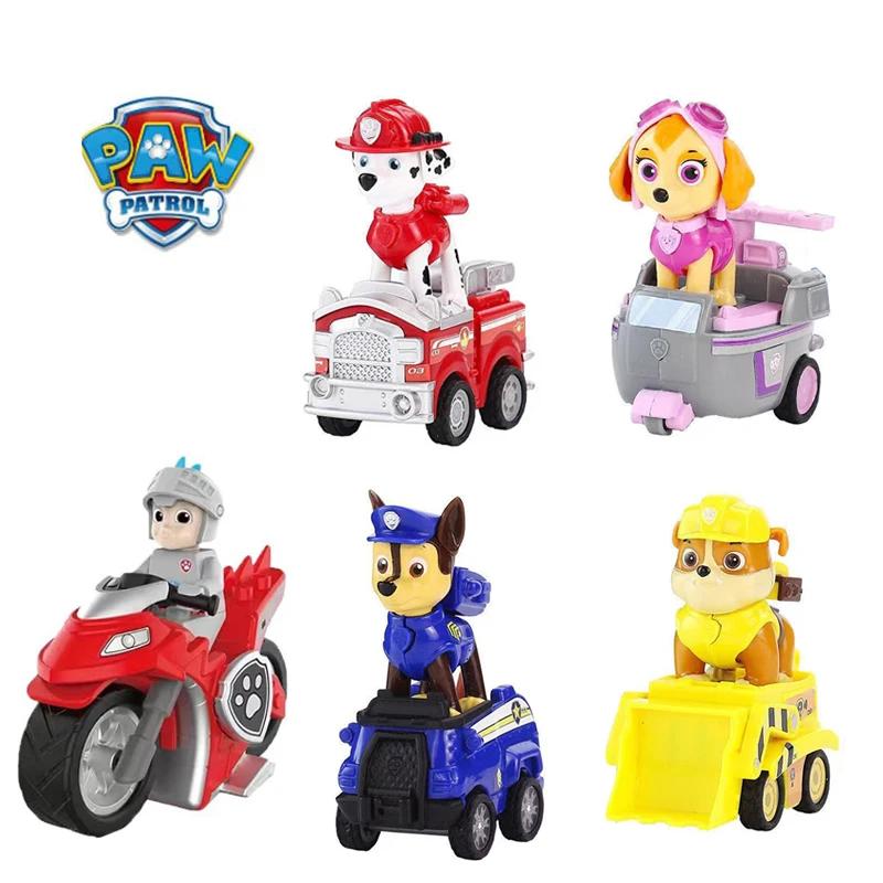 Paw Patrol chiot patrouille patrouille Canina jouets figurines d'action capitaine Ryder modèle Chase