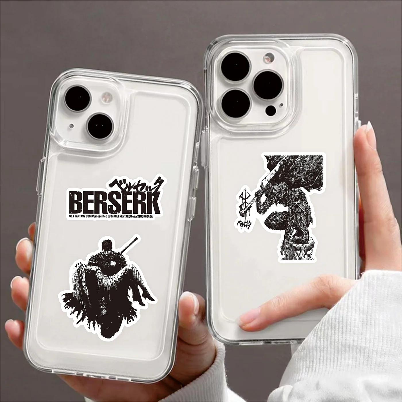 Autocollants de dessin animé Berserk Guts Casca, 82 pièces, décoration pour ordinateur portable, tél