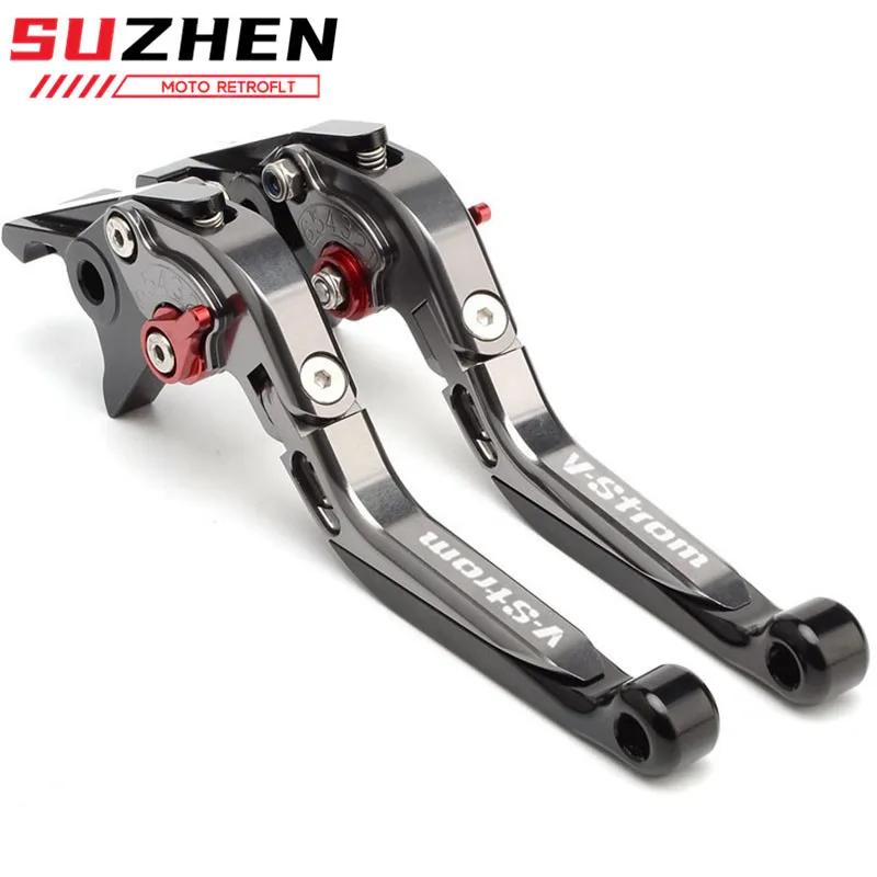 Leviers d'embrayage de frein pliables extensibles réglables pour moto, poignée pour DL650 V-Strom XT